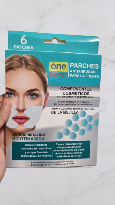 PARCHE ANTIARRUGAS GEL MEJILLA 6 PARCHES